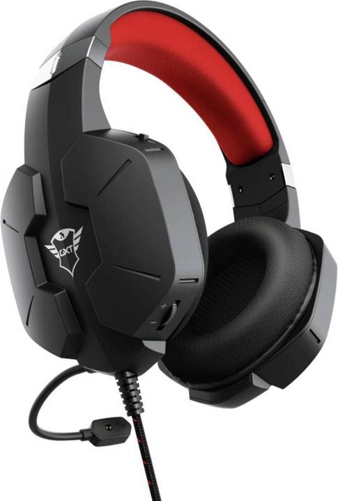 Immagine prodotto Trust Cuffia GXT 323 Carus Rosso/Nero (Cablato)