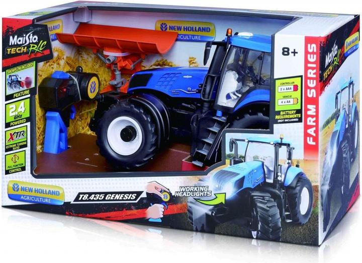 Produktbild Maisto New Holland Traktor mit Schneepflug