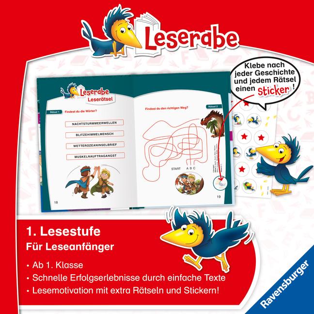 Produktbild Ravensburger Leserabe - Sonderausgaben: Abenteuergeschichten zum Lesenlernen (Deutsch, THiLO, Nikolai Renger, Zapf, 2024)