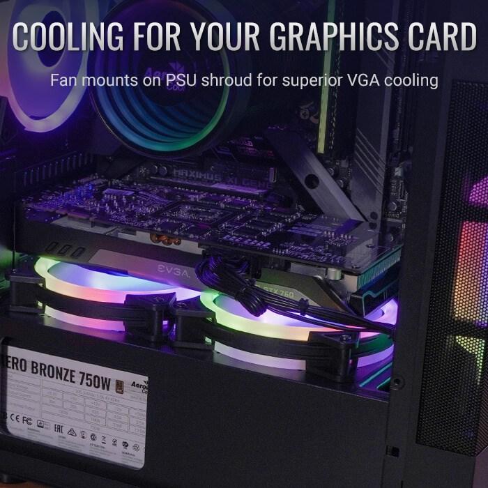 Actual product image AeroCool Atomic Lite (mATX)