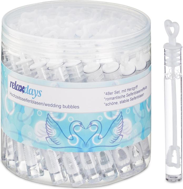 Produktbild Relaxdays Seifenblasen Hochzeit