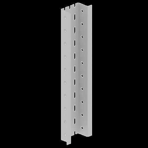 Immagine prodotto Unex 66837 Profilo Omega perforato grigio RAL7030 0,50 m acciaio inox
