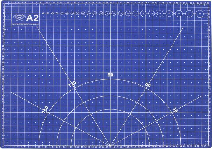Produktbild Snyderline Schneidematte A2 blau schwarz (45 x 60 cm)