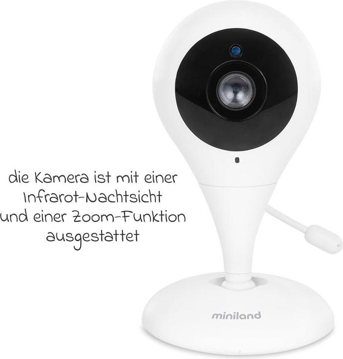 Immagine prodotto Miniland DIGIMONITOR 2.4" (Video e audio, 250 m)