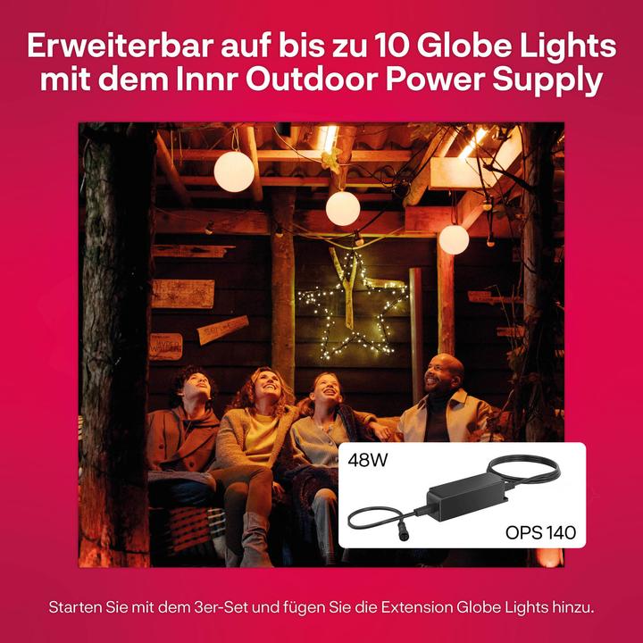 Produktbild Innr outdoor globe light 370lm single globe - ogl 130 cg (370 lm, IP65)