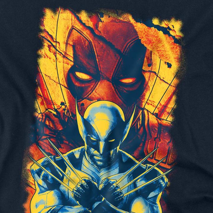 Actual product image Deadpool & Wolverine Unisex Adult Best Bubs T-Shirt (L)