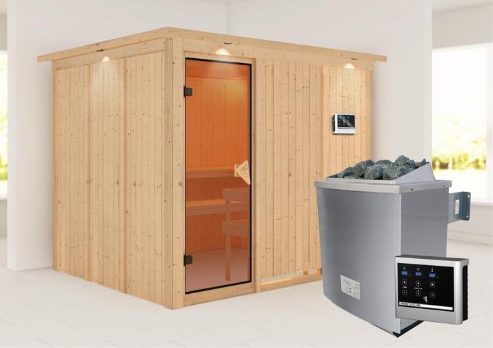 Produktbild Karibu Gobin mit Dachkranz (9 KW externe Steuerung)