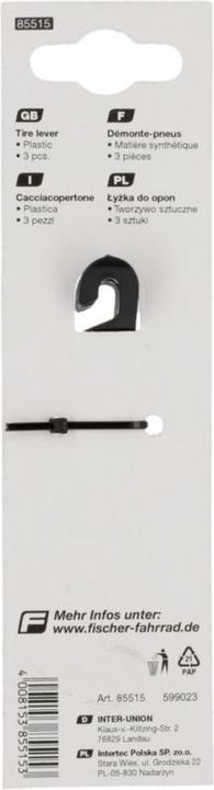 Actual product image Fischer Bicycle tyre lever 85515
