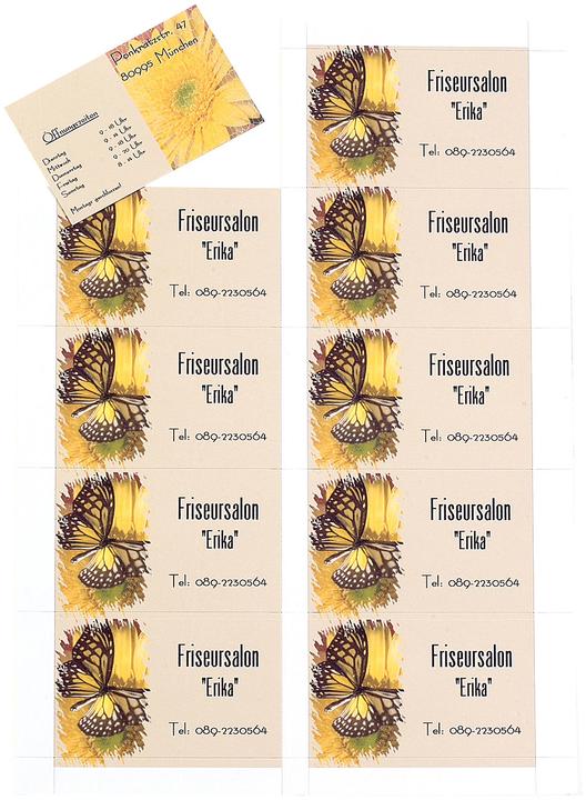 Image du produit Sattleford Cartes de visite, microperforées (250 g/m², 250 x, A4)