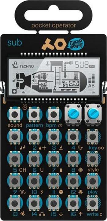 Teenage Engineering Synthesizer PO-14 Sub, Eingabemöglichkeit: Tasten