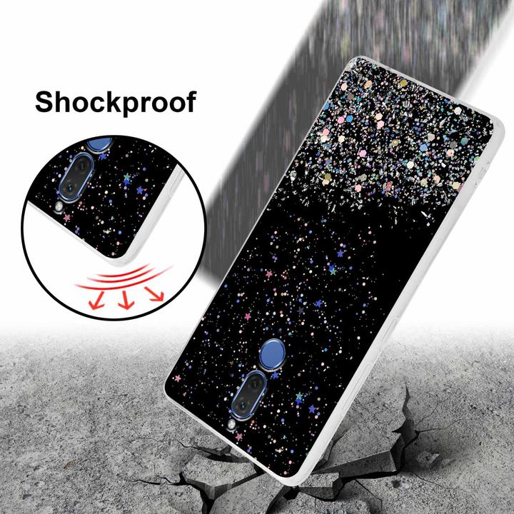 Actual product image Cadorabo TPU Cover with Glitter for Huawei MATE 10 LITE (Mate 10 Lite)