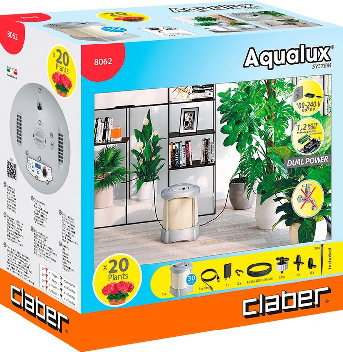 Actual product image Claber Aqualux System (Drip irrigation set)