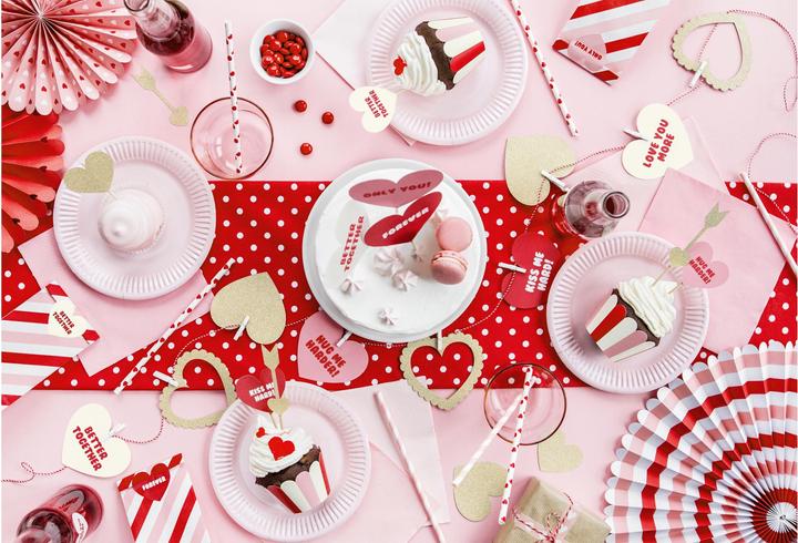 Immagine prodotto Partydeco Cannucce a righe rosa chiaro (10 x)