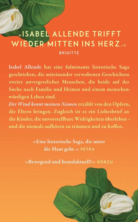 Immagine prodotto Der Wind kennt meinen Namen (Tedesco, Isabella Allende, Svenja Becker, 2025)