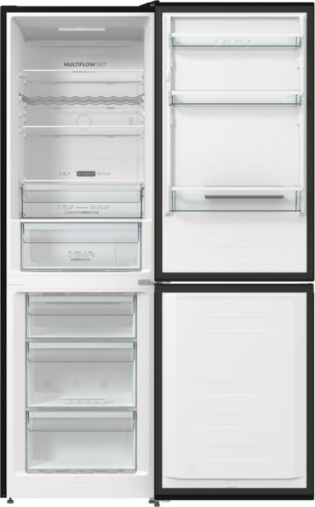 Actual product image Gorenje Kühl-Gefrierkombi NK79B0DBK bk B (Speditionsversand) (326 l)