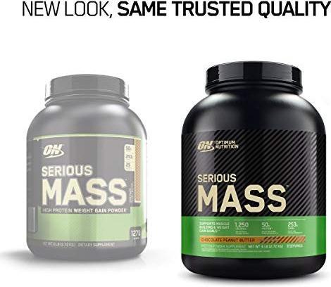 Actual product image Optimum Nutrition Serious Mass (Banana, 1 pcs., 5450 g)