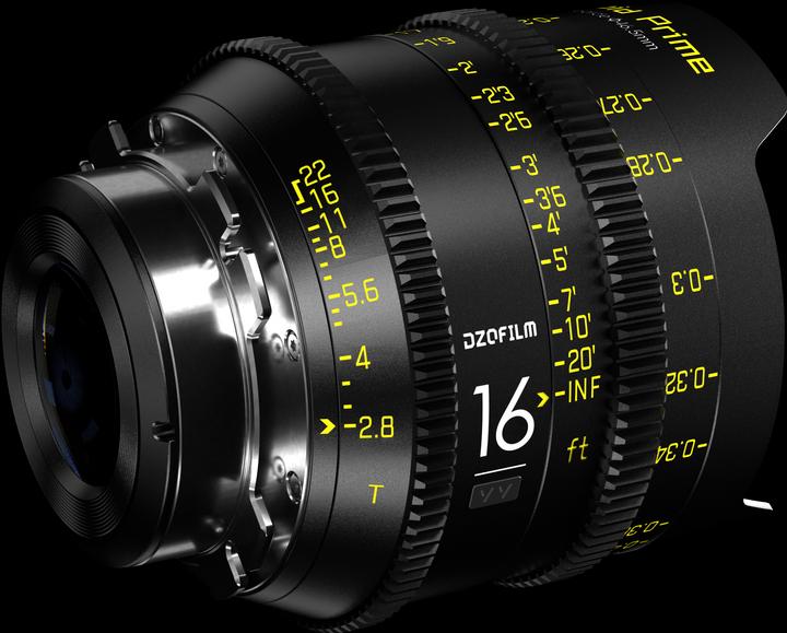 Actual product image Dzofilm Vespid Prime 16 T2.8 for PL/EF Mount (VV/FF) (C-mount, PL, full size)