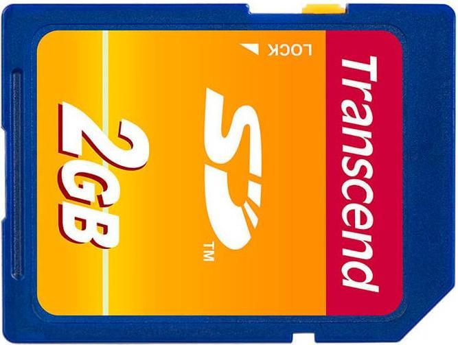 Image du produit Transcend Carte numérique sécurisée SD (2 Go, SD)