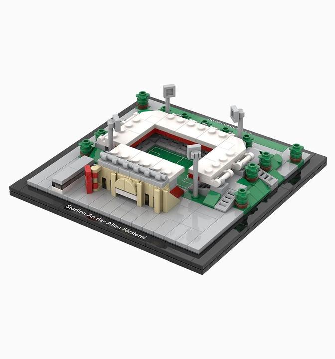 Immagine prodotto Bryx Stadion An der Alten Försterei / 1. FC Union Berlin - Modello di stadio in miniatura