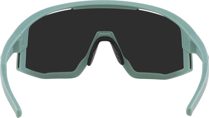 Actual product image Bliz Fusion (Matt Green, smoke w silver mirror)