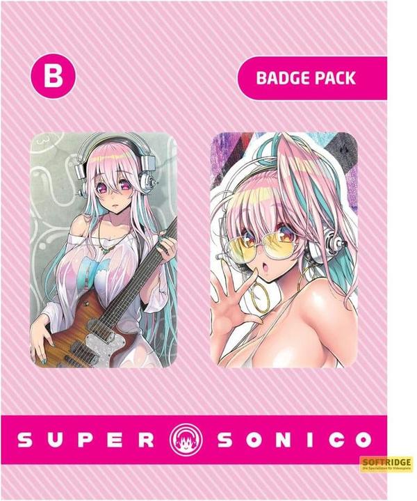 Produktbild POPbuddies Super Sonico pack 2 pin's Set B