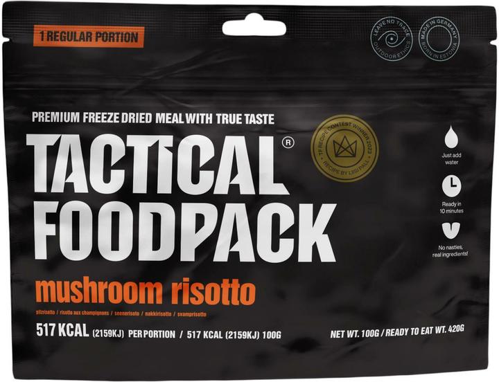 Immagine prodotto Tactical Foodpack Risotto ai funghi TF 100g (100 g)