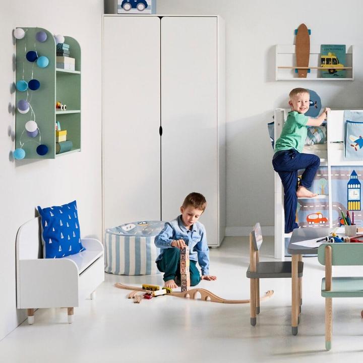 Produktbild Flexa Bank mit Stauraum Dots (Kinderbank)