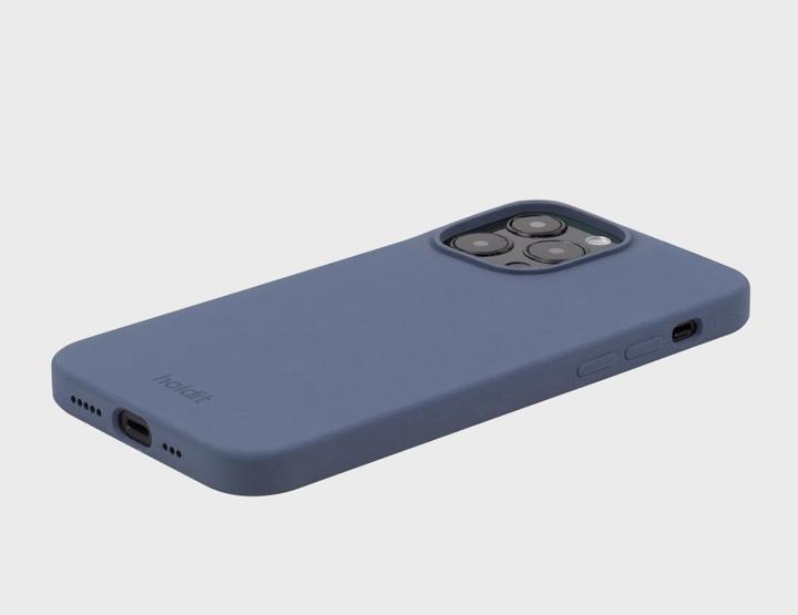 Image du produit Holdit Coque arrière en silicone pour iPhone 14 Pro Max bleu (Apple iPhone 14 Pro Max)