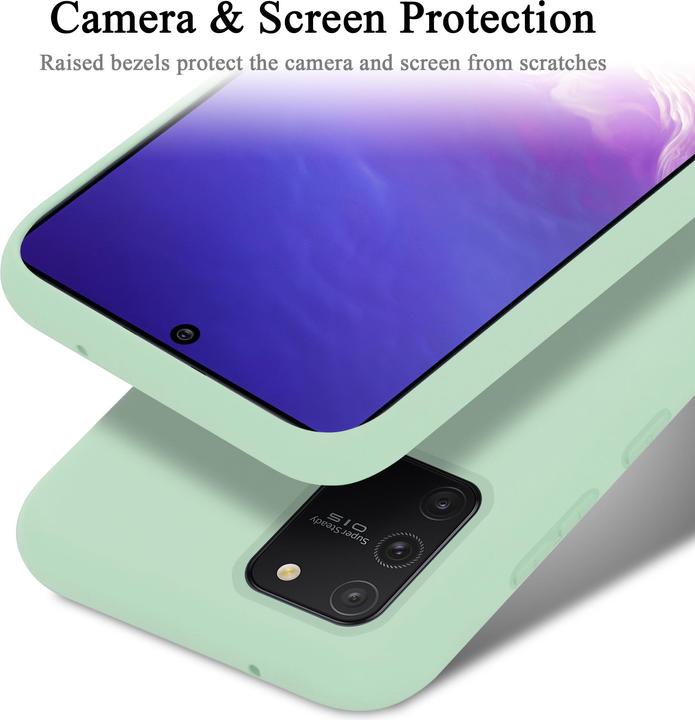 Produktbild Cadorabo TPU Liquid Silicone Case Cover (Samsung Galaxy A91, Samsung Galaxy S10 Lite)