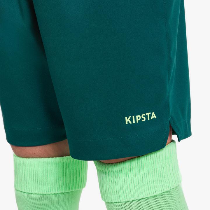 Produktbild Kipsta Girls' Football Shorts Viralto - Green (8, 9, 10)