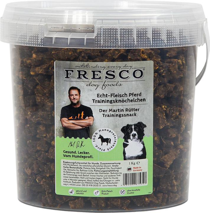 Actual product image Fresco Treat Martin Rütter Training Knuckles Horse, 1 kg (Adult, 1 pcs., 1096 g)