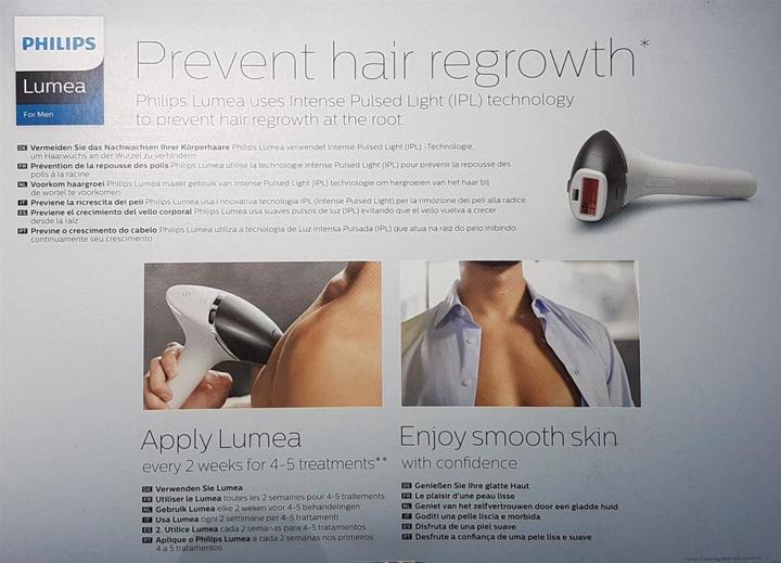Actual product image Philips Lumea for Men