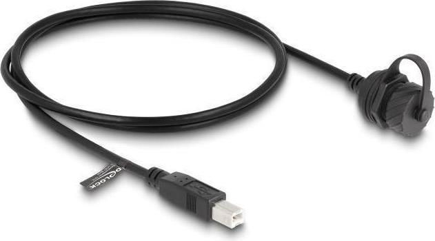 Immagine prodotto Delock Cavo da spina RJ45 a presa RJ45 per l'installazione con verse (F/UTP, CAT5e, 0.25 m)