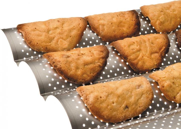 Actual product image Ibili Baguette/tea baking tin for 4 pieces 38 x 33 cm For homemade baked goods