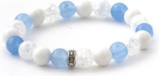 Image du produit Beneto Bracelet perles de jade. jade et cristal MINK119 / 17