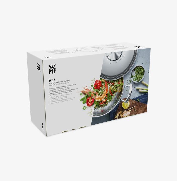 Actual product image WMF Wok (32 cm, Wok, Stainless steel)
