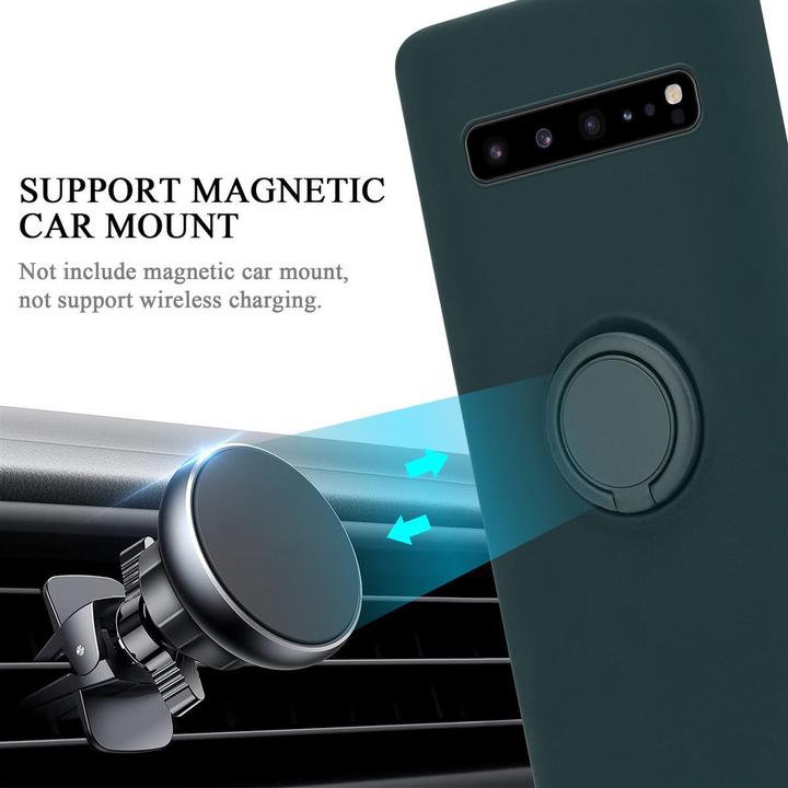 Produktbild Cadorabo TPU Liquid Ring Silicone Case Hülle (Samsung Galaxy S10 5G)