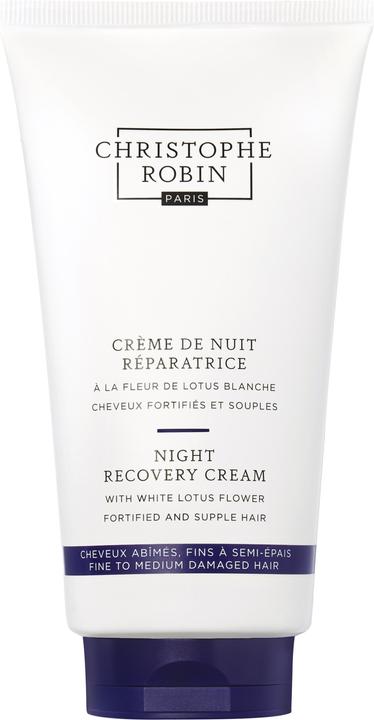 Immagine prodotto Christophe Robin Crema riparatrice per capelli per la notte con foglia di loto bianco (150 ml)