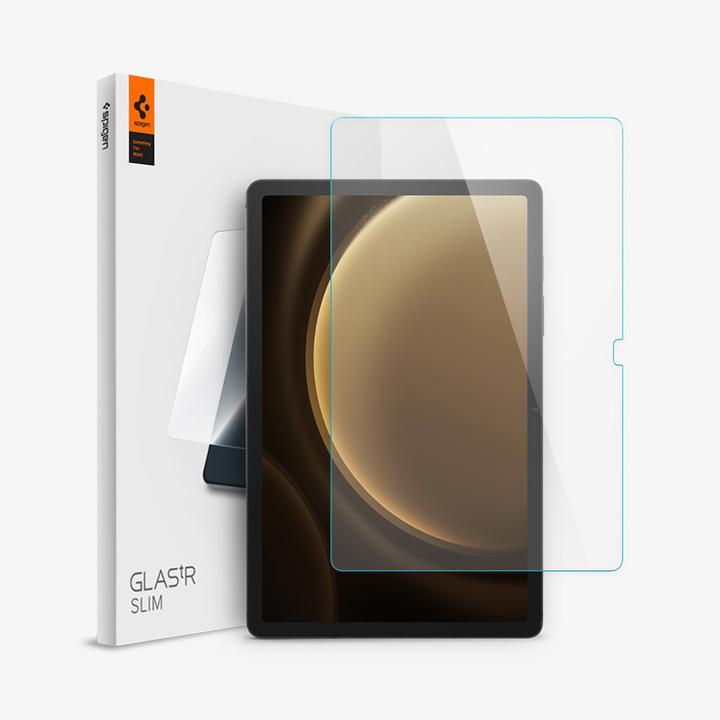 Spigen Glas.tR Vetro temperato Slim per Samsung Galaxy Tab S9 FE 10.9" X510 / X516B (1 Pezzo/i, Galaxy Tab S9 FE)