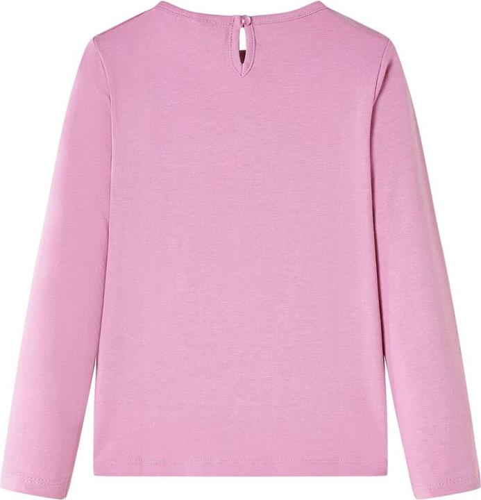 Produktbild VidaXL Kinder-Langarmshirt Dunkelrosa 116,Material: 95 % Baumwolle (116)