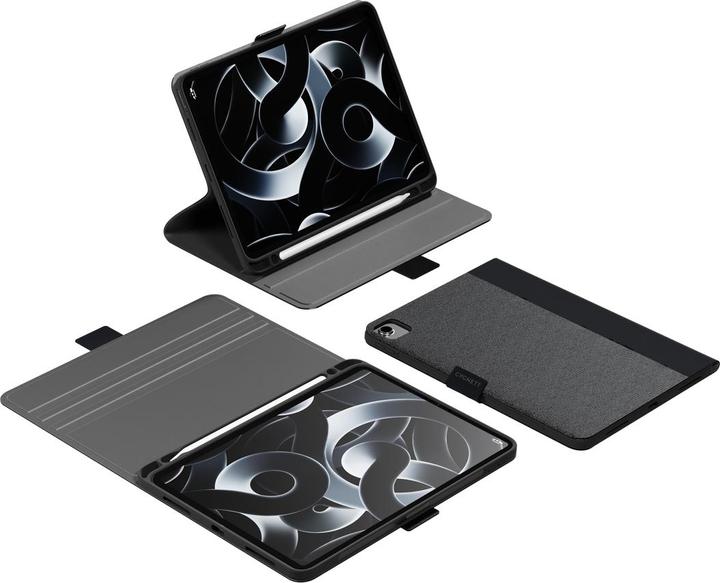 Actual product image Cygnett iPad Air 13 inch protective cover 2024 black (iPad Pro 12.9)