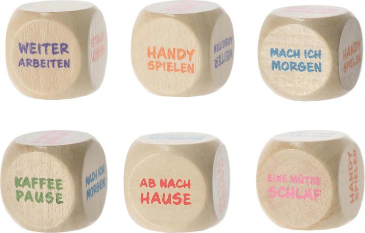 Actual product image Natura Punto Job decision cube (3 x 3 x 3 cm)
