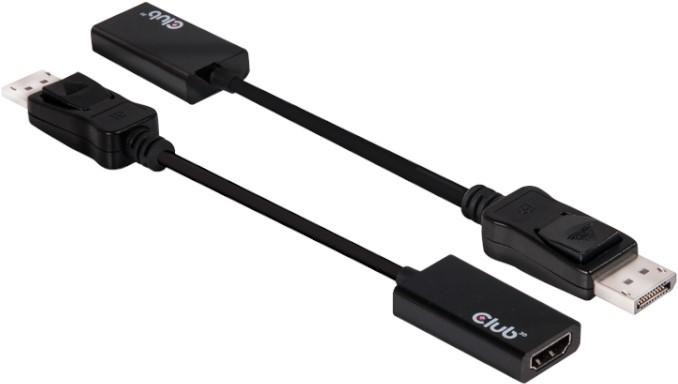 Actual product image Club 3D DisplayPort – HDMI (0.20 m, HDMI, DisplayPort)