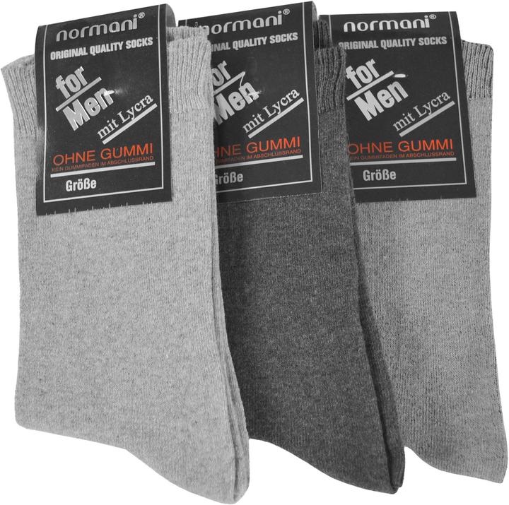 Image du produit Normani 6 paires de chaussettes pour hommes (paquet de 6, 39 - 42)