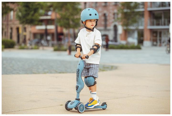 Actual product image Scoot and Ride Scoot & Ride Προστατευτικό Set Για Παιδικό Πατίνι S Steel 00025
