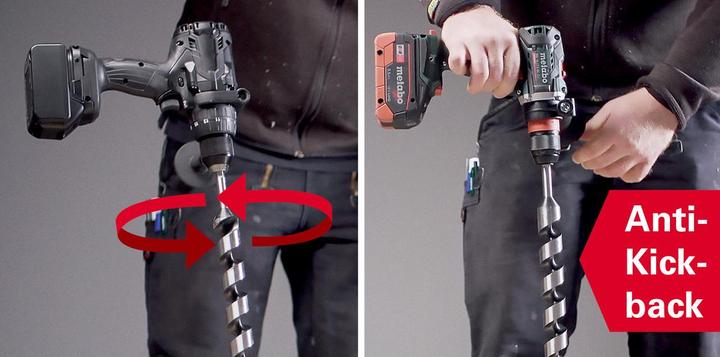 Actual product image Metabo Cordless drill and screwdriver (Rechargeable battery operated)