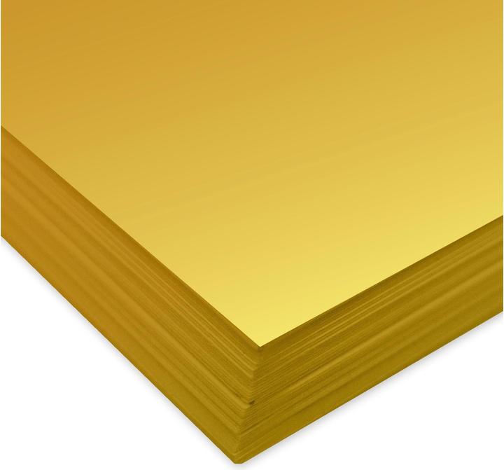 Immagine prodotto Ursus Carta da disegno a colori A4, 130 g/m², 100 fogli, oro opaco (130 g/m², 100 x)