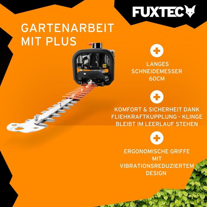 Produktbild Fuxtec Benzin-Heckenschere FX-MH123ECO (Benzinheckenschere)