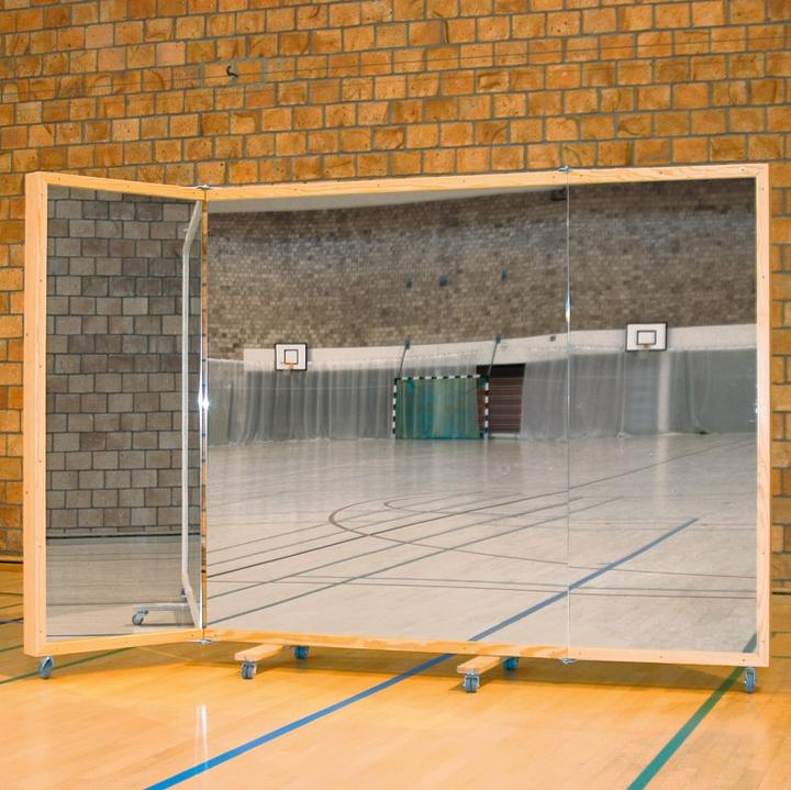 Actual product image Heinen Mobile mirror wall 300x180 cm (120 x 180 cm)