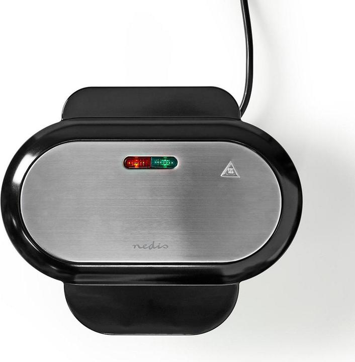 Produktbild Nedis Hamburger Macher | 1000 W | 10.5 cm | Automatischer Temperaturkontrolle | Kunststoff / Metall